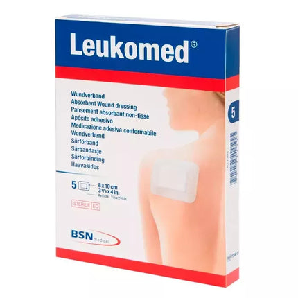 Bsn Medical Leukomed Pleistrai 8cm X 10cm 5vnt.