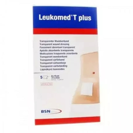 BSN MEDICAL Leukomed™ Operaciniai tvarsčiai 8x15cm 5vnt