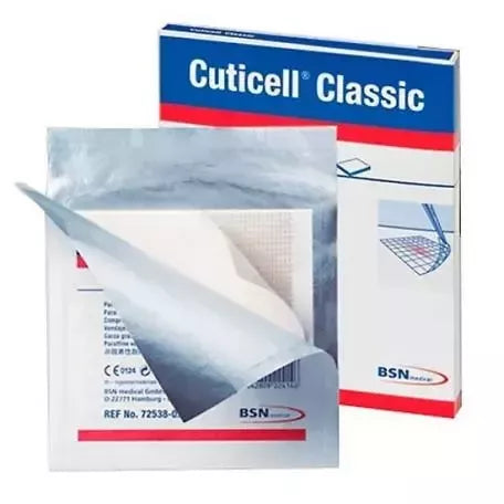 Leukoplast Cuticel Classic Parafino Gasa 10x10 Cm 5 Vienetai Bsn Medical