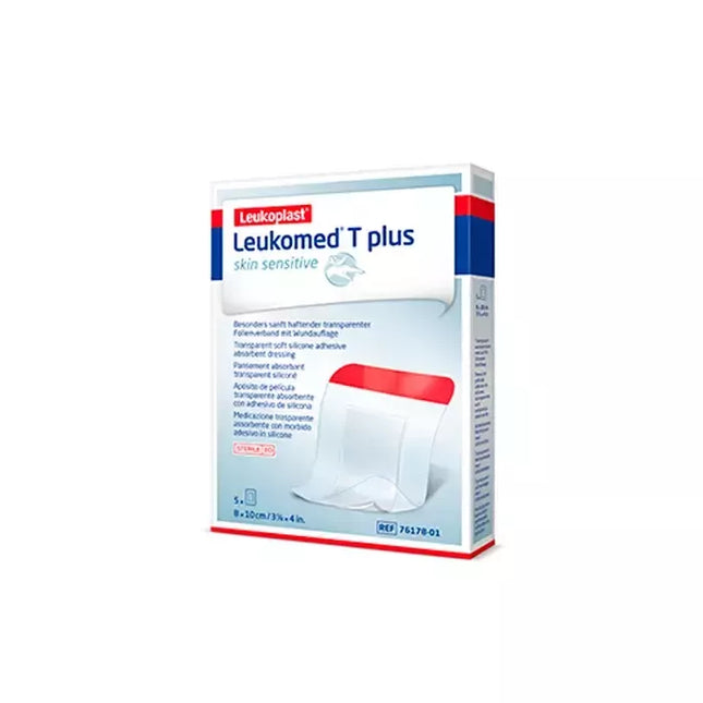 Leukomed T Plus Skin Sensitive 8x10cm 5V