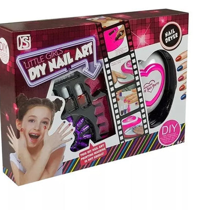 Vaikiškų nagų lako rinkinys + nagų lempa