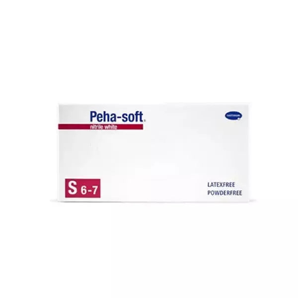 Hartmann Peha-Solf Nitriliniai Balti, Be Talko, Dydis S