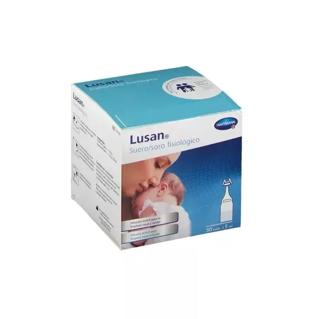 Lusan fiziologinis tirpalas 30x5 ml vienkartinė dozė