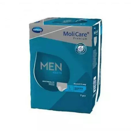 Hartmann Premium Vyriškos kelnaitės 7 Gotas Pañal Masculino Dydis L, 7 vnt. Molicare