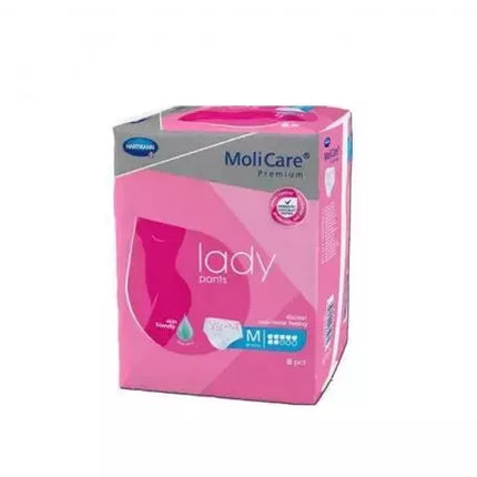 Hartmann kelnės 7 lašų moteriškos kelnaitės, dydis L, 7 vnt. Molicare