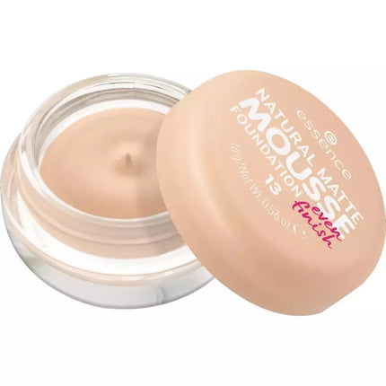 Essence Cosmetics Natūralus matinio pagrindo "Mousse" makiažas, 13, 16g