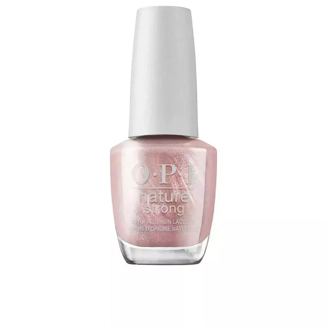 Opi Nature Strong Nagų lakas, natūralus, Rose Gold, 15ml