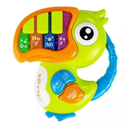 Papūga Pianinas Lavinamasis Ankstyvasis Mokymasis Žalias