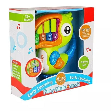 Papūga Pianinas Lavinamasis Ankstyvasis Mokymasis Žalias