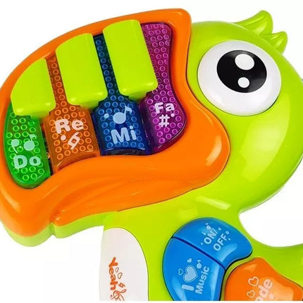 Papūga Pianinas Lavinamasis Ankstyvasis Mokymasis Žalias