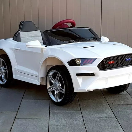 BBH-718A Elektrinis vaikiškas automobilis - baltas