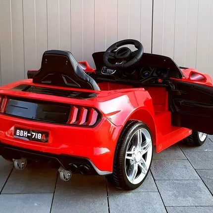 BBH-718A Elektrinis vaikiškas automobilis - raudonas