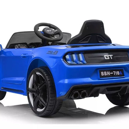 BBH-718A Elektrinis vaikiškas automobilis - mėlynas, dažytas