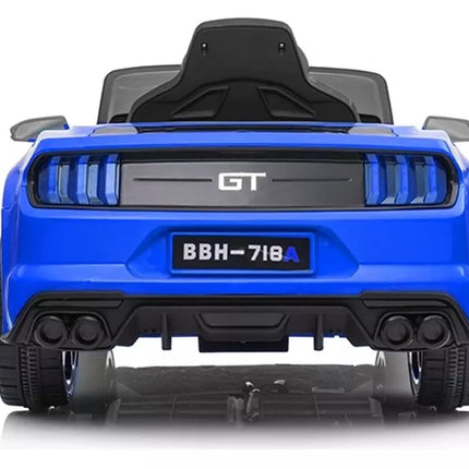 BBH-718A Elektrinis vaikiškas automobilis - mėlynas, dažytas