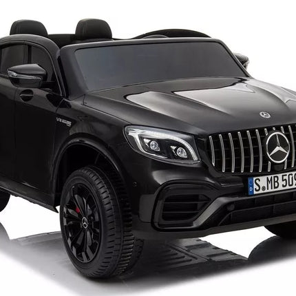 Elektromobilis Mercedes GLC 63S QLS MP4, juodas, dažytas