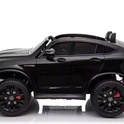 Elektromobilis Mercedes GLC 63S QLS MP4, juodas, dažytas