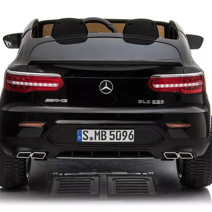 Elektromobilis Mercedes GLC 63S QLS MP4, juodas, dažytas