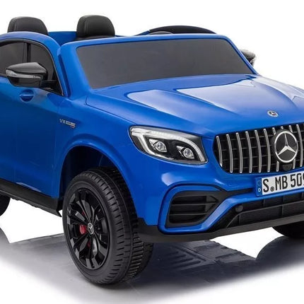 Elektromobilis Mercedes GLC 63S QLS MP4, mėlynas, dažytas