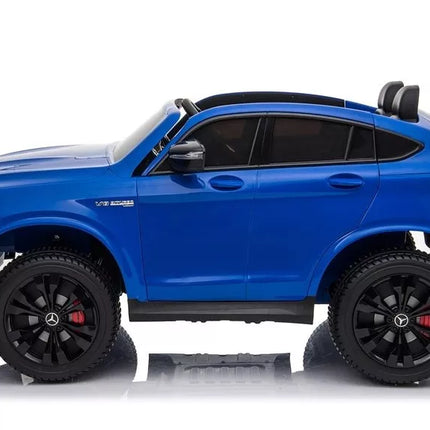 Elektromobilis Mercedes GLC 63S QLS MP4, mėlynas, dažytas