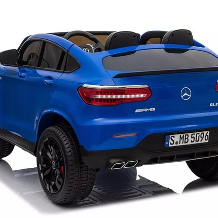 Elektromobilis Mercedes GLC 63S QLS MP4, mėlynas, dažytas