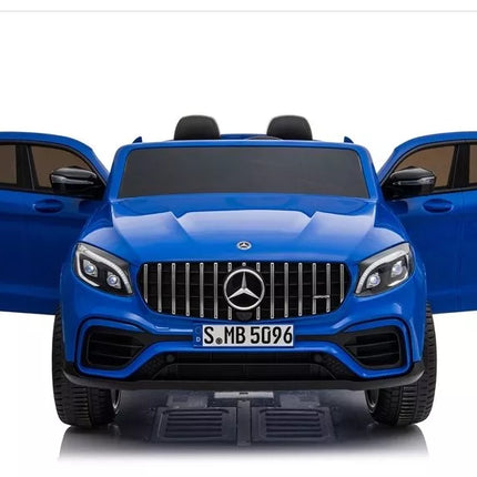 Elektromobilis Mercedes GLC 63S QLS MP4, mėlynas, dažytas