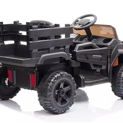 Elektrinis vaikiškas automobilis BDM0926, juodas