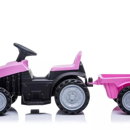 Akumuliatorinis traktorius TR1908T, rožinis