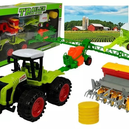 Transporto priemonių rinkinys Ūkininkas Traktorius