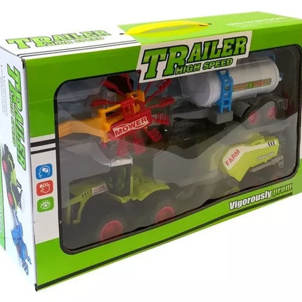 Transporto priemonių rinkinys Ūkininkas Traktorius