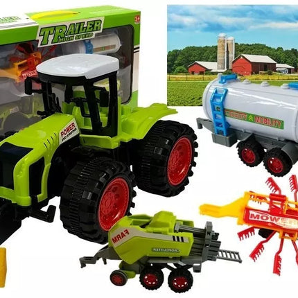 Transporto priemonių rinkinys Ūkininkas Traktorius