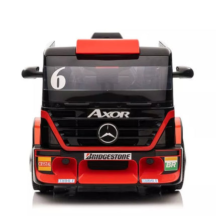 Vaikiškas elektromobilis Mercedes XMX622B, raudonas, LCD ekranas