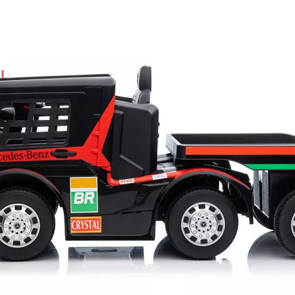 Vaikiškas elektromobilis Mercedes XMX622B, raudonas, LCD ekranas
