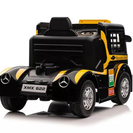 Akumuliatorinis automobilis Mercedes XMX622, geltonas