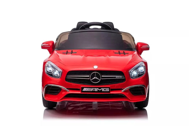 Vaikiškas elektromobilis Mercedes SL65 S Red Lacquered LCD