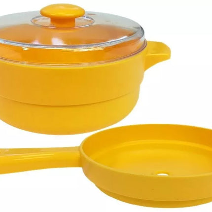 Vaikiškos virtuvėlės rinkinys "Pair Lights" su garsais, rožinėmis lėkštutėmis ir aksesuarais, 65 vnt.