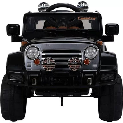 Elektromobilis visureigis - Jeep JJ245 juodas