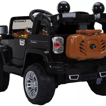 Elektromobilis visureigis - Jeep JJ245 juodas