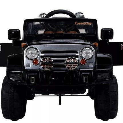 Elektromobilis visureigis - Jeep JJ245 juodas