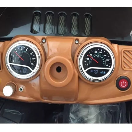 Elektromobilis visureigis - Jeep JJ245 juodas