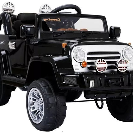 Elektromobilis visureigis - Jeep JJ245 juodas