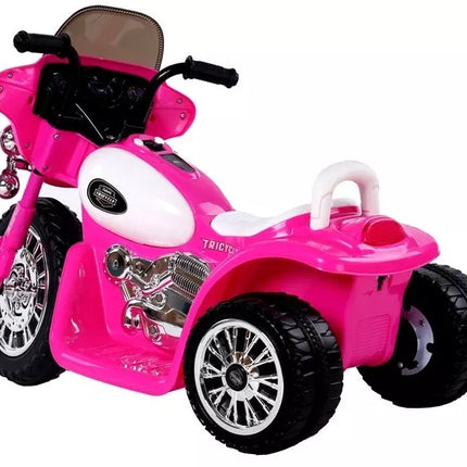 Rožinis elektrinis motociklas JT568