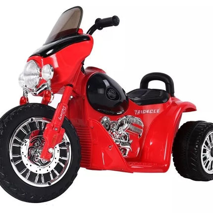 Raudonas elektrinis motociklas JT568