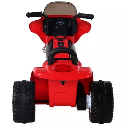 Raudonas elektrinis motociklas JT568