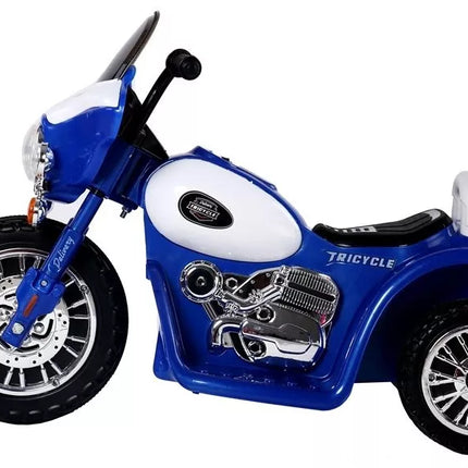 Mėlynas elektrinis motociklas JT568