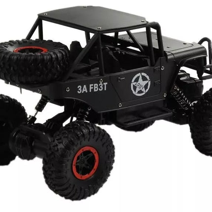 R/C Monstras Jeep automobilis 1:18 juodas