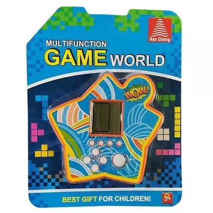 Elektroninis „Tetris“ plytų žaidimas, nešiojamas žvaigždė