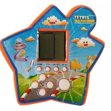 Elektroninis „Tetris“ plytų žaidimas, nešiojamas žvaigždė