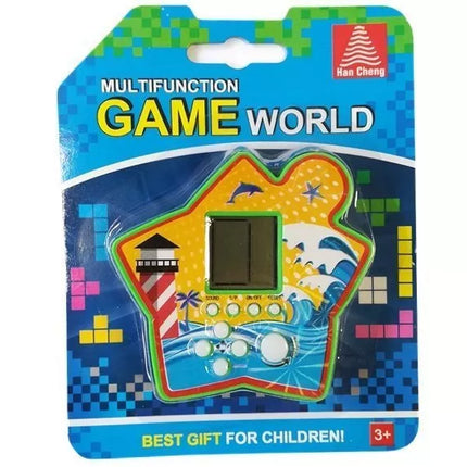 Elektroninis „Tetris“ plytų žaidimas, nešiojamas žvaigždė