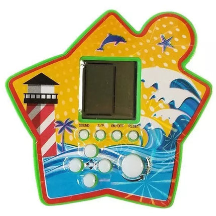 Elektroninis „Tetris“ plytų žaidimas, nešiojamas žvaigždė