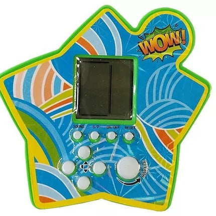 Elektroninis „Tetris“ plytų žaidimas, nešiojamas žvaigždė